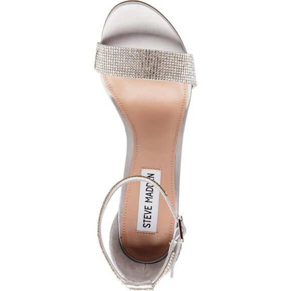 Steve Madden Women's Carrson Ankle Strap Block Heeled Sandals New - Picture 2 of 3